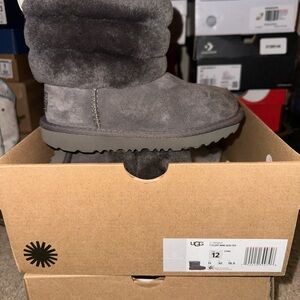 **SOLD***
UGG Charcoal Suede Boots